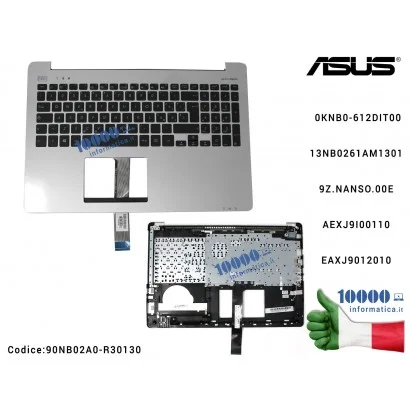 90NB02A0-R30130 Tastiera Italiana Completa di Top Case Superiore ASUS VivoBook S551LA S551LB K551LB K551L S551L S551 A551LB A...