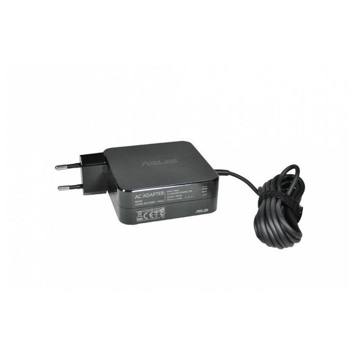 0A001-00444500 Asus Asus ADAPTER 65W 19V 2PIN 4PHI EU TYPE Black