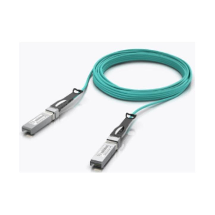 UACC-AOC-SFP10-30M Ubiquiti SFP to SFP, 10 Gbps, 30m, Aqua NONE - Only use for non-battery items