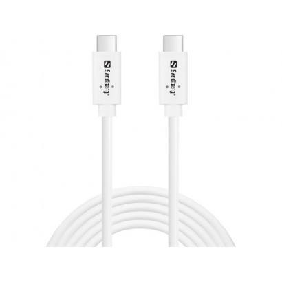 136-54 136-54 Sandberg USB-C to C USB 3.1 G2 100W, 2M NONE - Only use for non-battery items