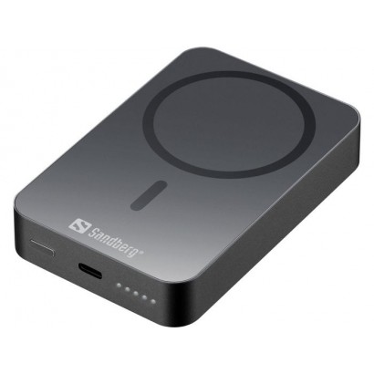 420-97 420-97 Sandberg Magnet Wireless Powerbank 10000 ALU 37 Wh