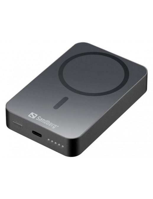 420-97 420-97 Sandberg Magnet Wireless Powerbank 10000 ALU 37 Wh