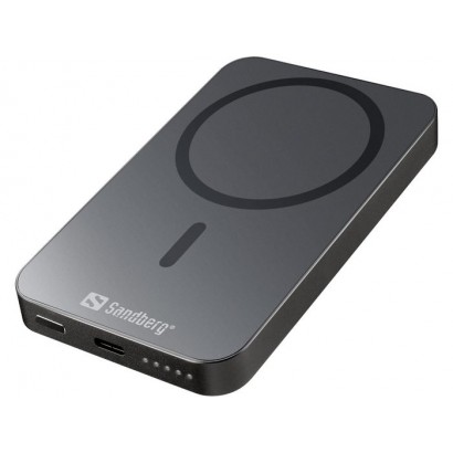 420-96 420-96 Sandberg Magnet Wireless Powerbank 5000 ALU 18,5 Wh