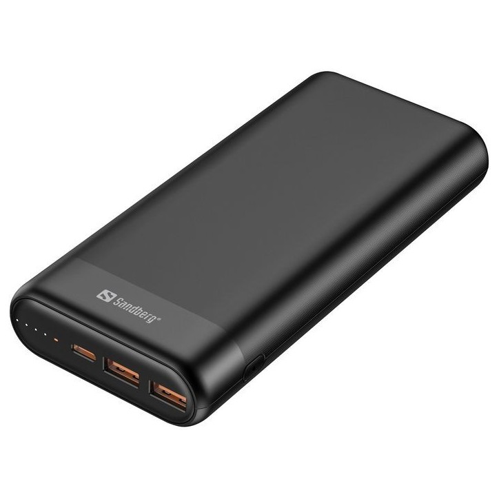 420-62 Sandberg Powerbank 20000 PD65W2xQC3.0 74,4 Wh