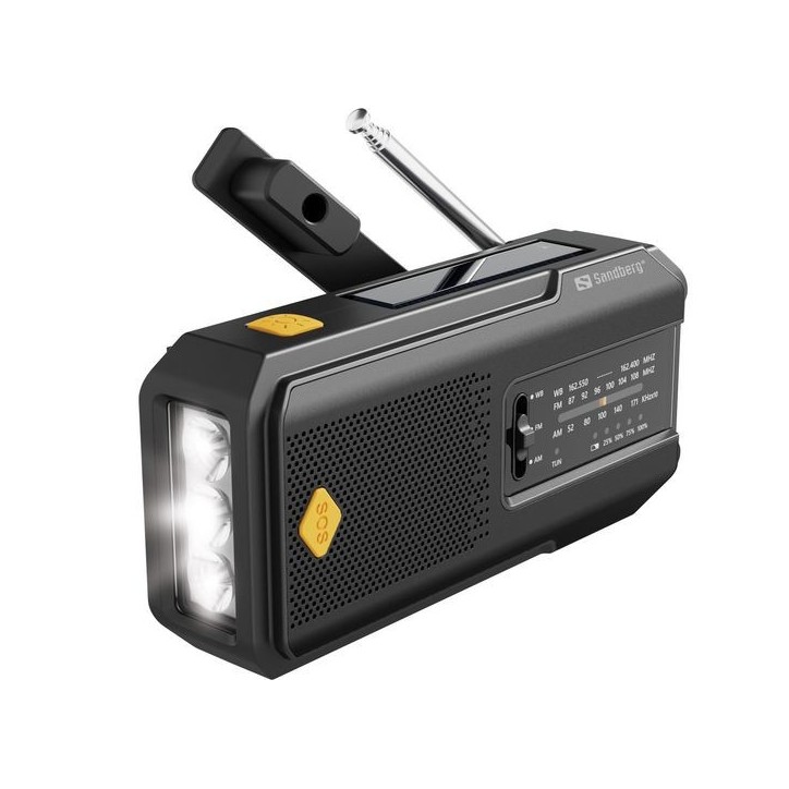 421-04 Sandberg Survivor Radio All-in-1 2000 3 W