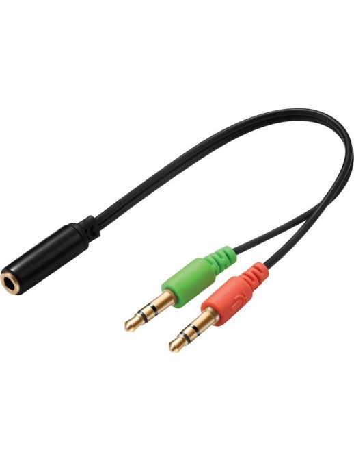 508-67 508-67 Sandberg Headset converter(mobile) to PC NONE - Only use for non-battery items