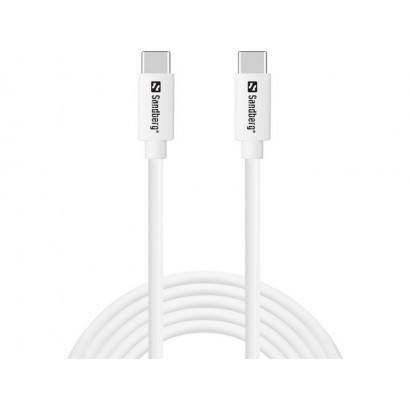 336-53 336-53 Sandberg USB-C to USB-C 65W 2M SAVER NONE - Only use for non-battery items