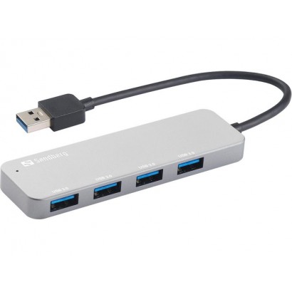 333-88 333-88 Sandberg USB 3.0 Hub 4 ports SAVER 5000 Mbit/s