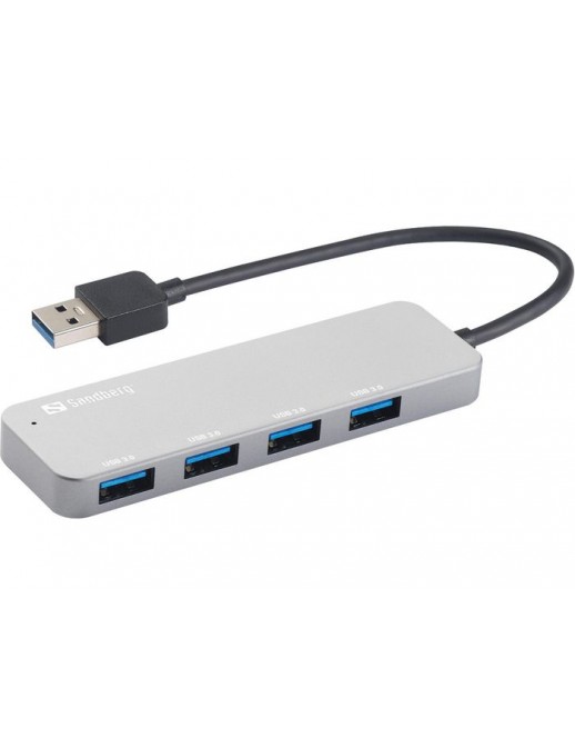 333-88 333-88 Sandberg USB 3.0 Hub 4 ports SAVER 5000 Mbit/s