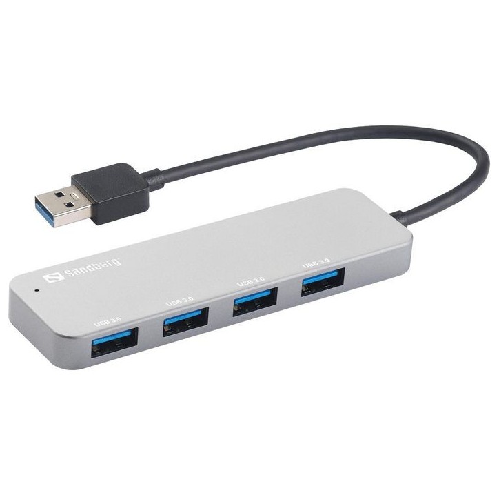 333-88 Sandberg USB 3.0 Hub 4 ports SAVER 5000 Mbit/s