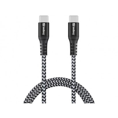 441-38 441-38 Sandberg Survivor USB-C Cable 1M, 100W NONE - Only use for non-battery items Features DSE