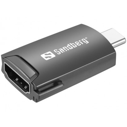 136-34 136-34 Sandberg USB-C to HDMI Dongle Aluminium