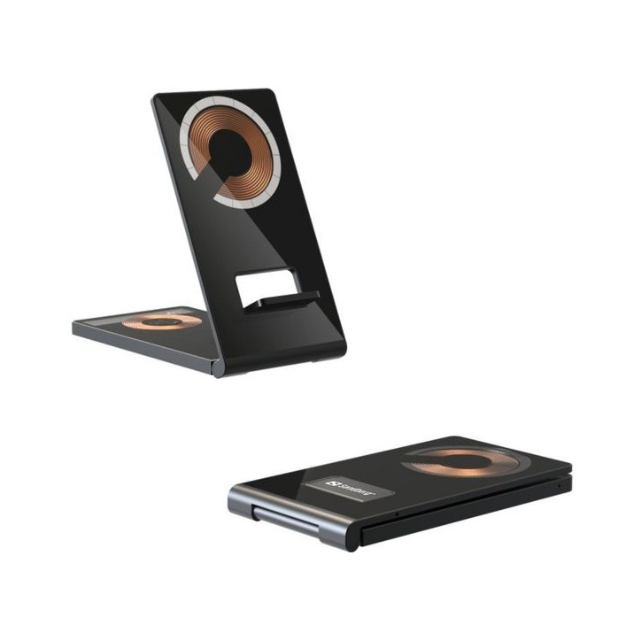 441-54 Sandberg 3in1 Wireless Charger Stand CE/Federal Communications Commission (FCC)/UKCA