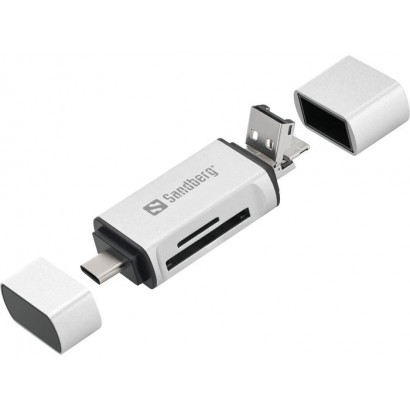 136-28 136-28 Sandberg Card Reader USB-CUSBMicroUSB N/A