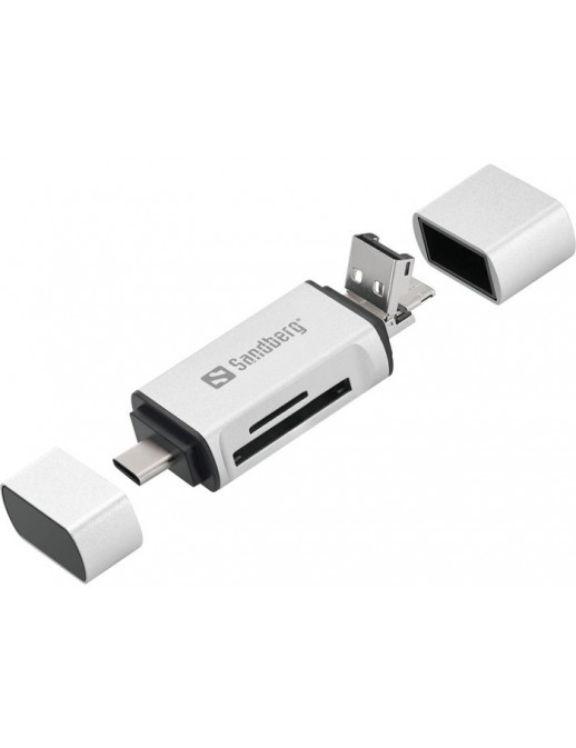 136-28 136-28 Sandberg Card Reader USB-CUSBMicroUSB N/A