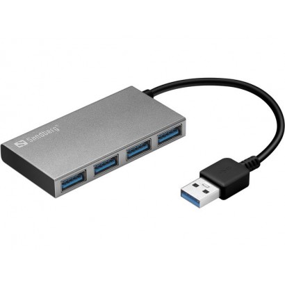 133-88 Sandberg USB 3.0 Pocket Hub 4 ports RoHS