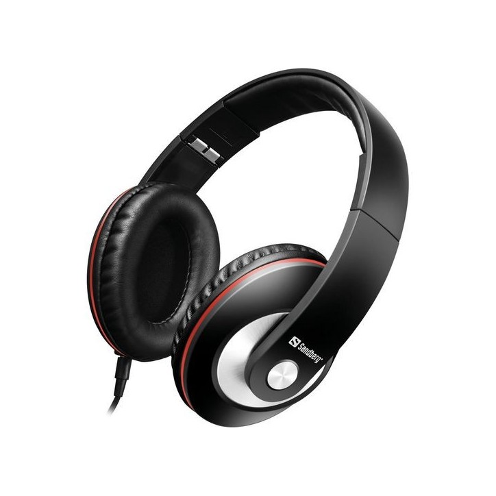 125-86 Sandberg Play'n Go Headset Black NONE - Only use for non-battery items