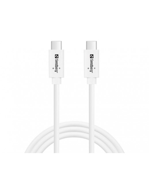 136-53 136-53 Sandberg USB-C to C USB 3.1 G2 100W, 1M NONE - Only use for non-battery items