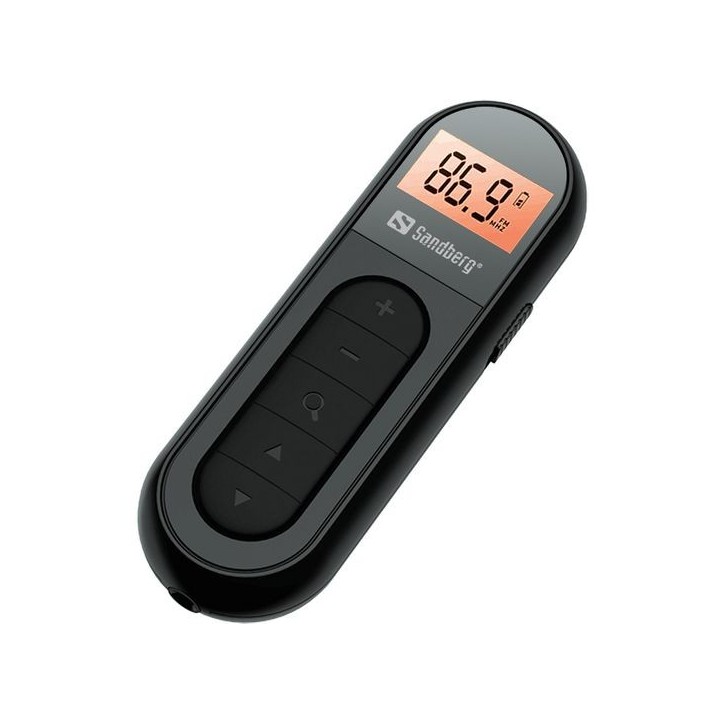 421-01 Sandberg Pocket Radio FM Recharge 40 dB