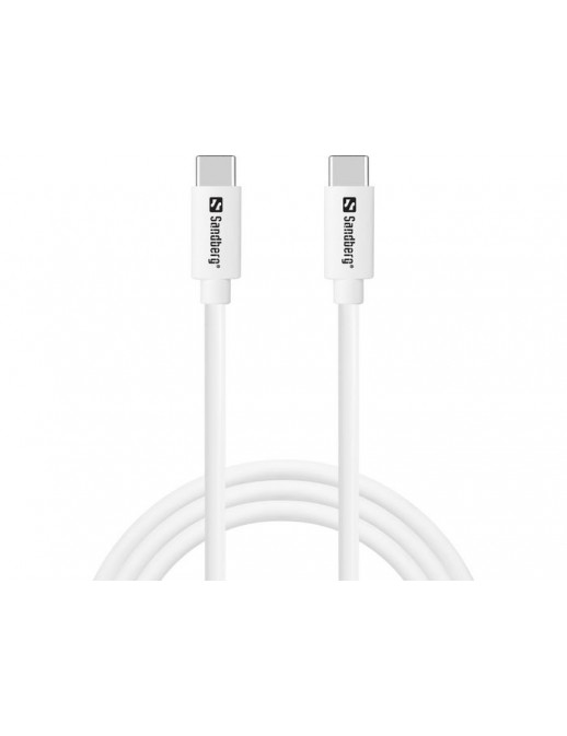 136-52 136-52 Sandberg USB-C Charge Cable 1M, 65W NONE - Only use for non-battery items