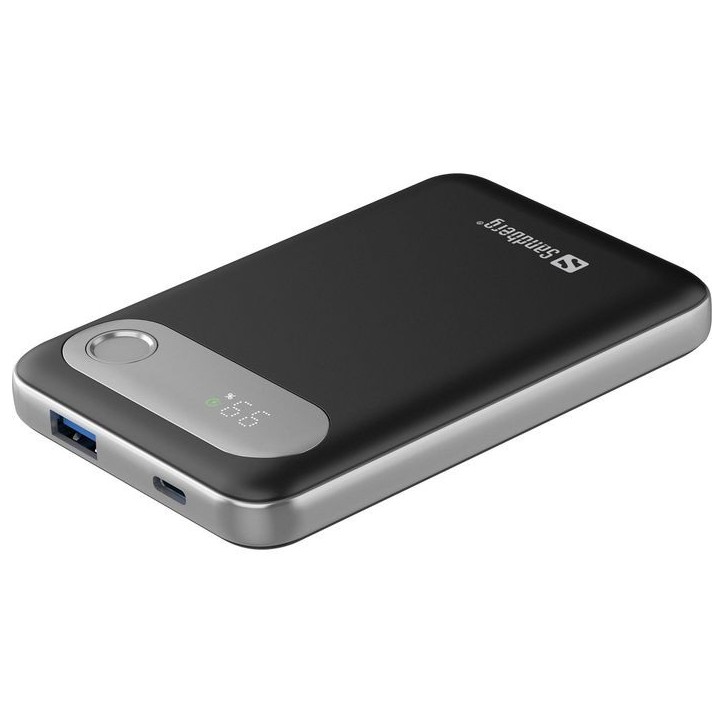 421-16 Sandberg Travel Powerbank 10000 PD20W 37 Wh