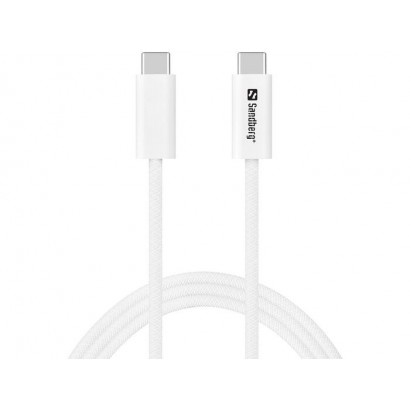 136-56 136-56 Sandberg USB-C to C USB4 240W40Gbps, 1M NONE - Only use for non-battery items