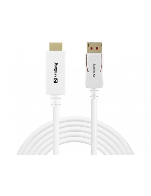 509-16 509-16 Sandberg DisplayPort 1.4-HDMI 4K60Hz 2m NONE - Only use for non-battery items