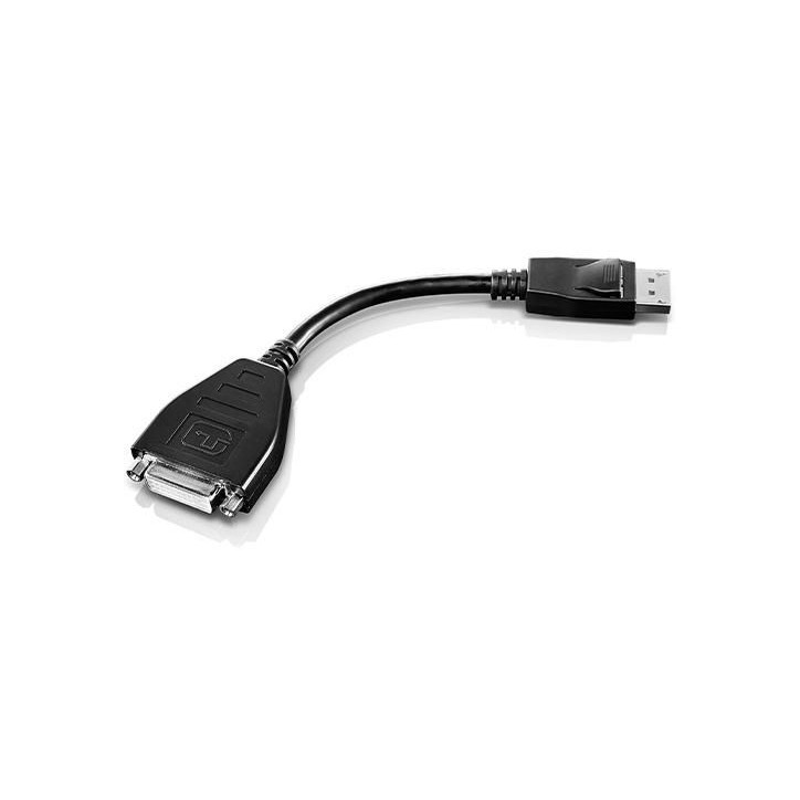 45J7915 Lenovo DisplayPort to Single-Link DVI-D Monitor Cable NONE - Only use for non-battery items