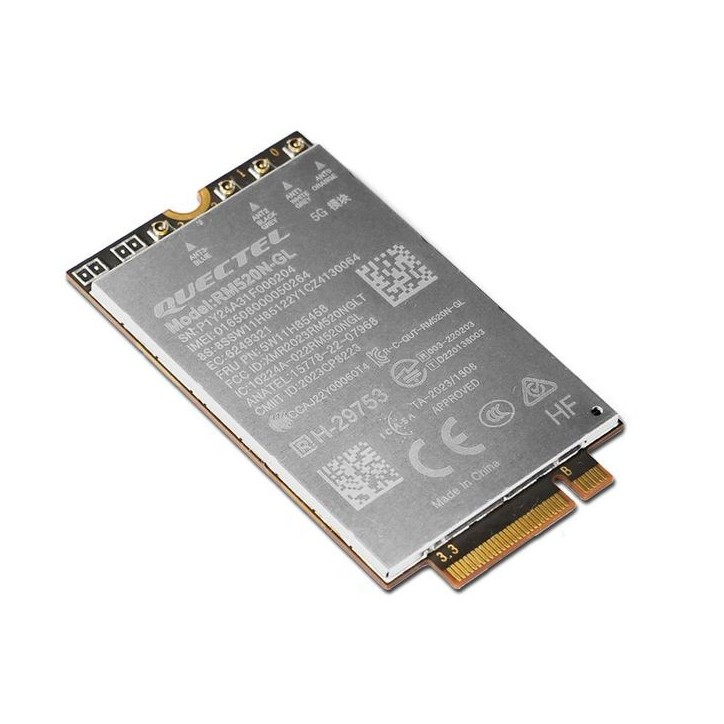 4XC1Q24434 Lenovo ThinkPad Quectel RM520N-GL 5G M.2 WWAN Module for X1 Carbon Gen 12/T14 Gen 5 Internal