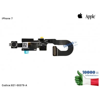 821-00379-A Sensore di Prossimità Microfono Fotocamera Frontale APPLE iPhone 7 7G (A1660) (A1778) (A1779) 821-00379-A 821-005...
