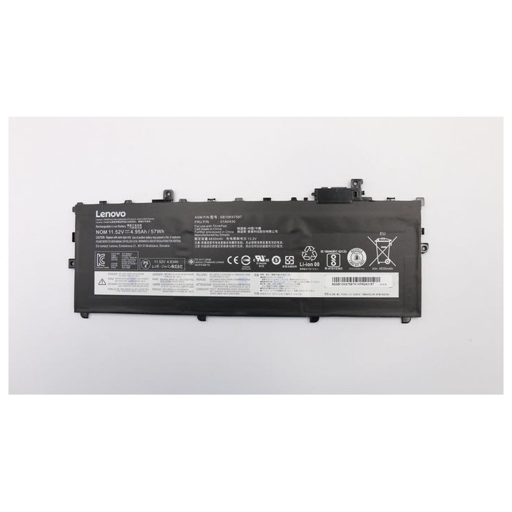 01AV430 Lenovo 57Wh, Li-Ion FRU5B10M86148 57 Wh