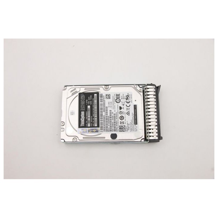 00YK016 Lenovo 2.5-inch hard drive with 1.2TB capacity, 10,000 RPM spindle speed, SAS 12Gbps interface, hot swap capability. N/A