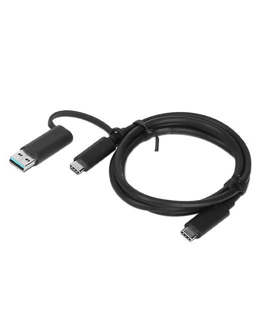 03X7470 03X7470 Lenovo Lenovo Hybrid USB-C with USB-A Cable FRU5M11K83891 NONE - Only use for non-battery items
