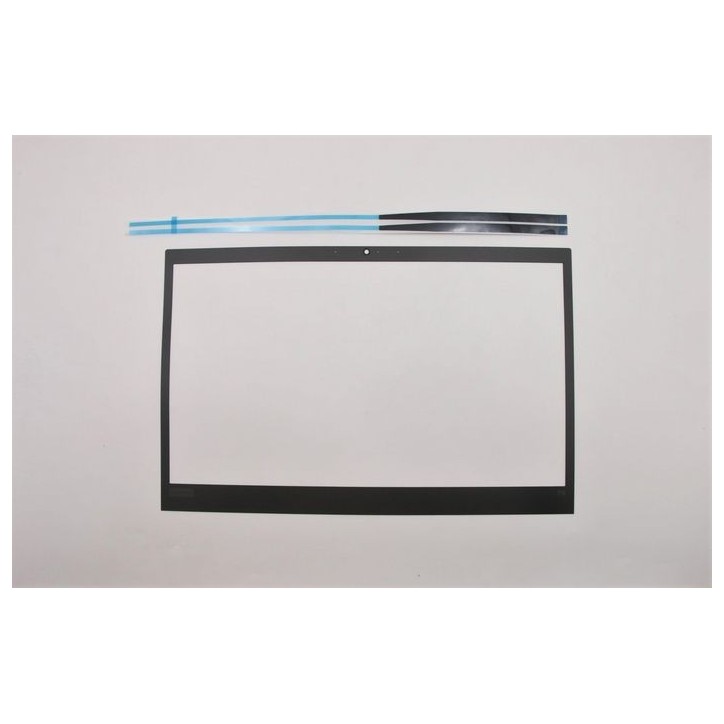 5M11B94244 Lenovo RGB bezel sheet and tape for Lenovo ThinkPad T15, designed for 15.6-inch laptops with standard camera. FRU02DA