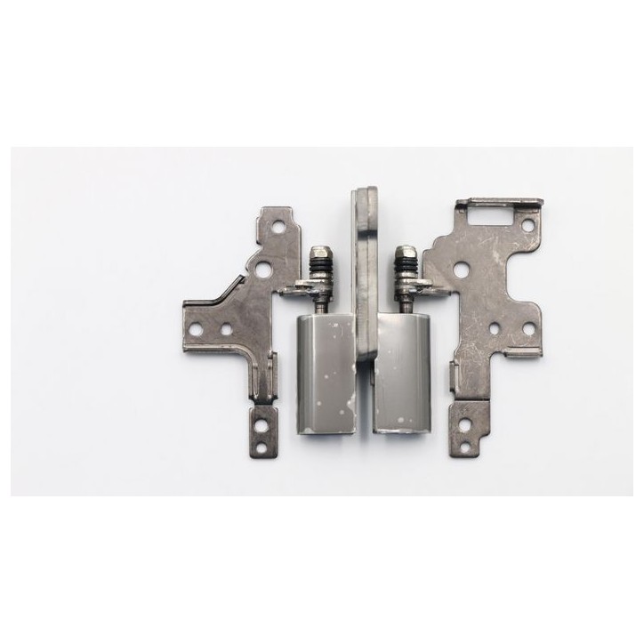 02DA308 Lenovo Hinge set for Lenovo notebooks, includes left and right hinges, designed for clamshell models, genuine replacemen