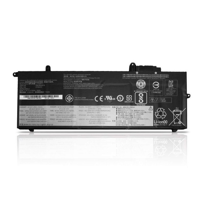 01AV470 Lenovo Battery 6 Cell 00UR892 53 Wh