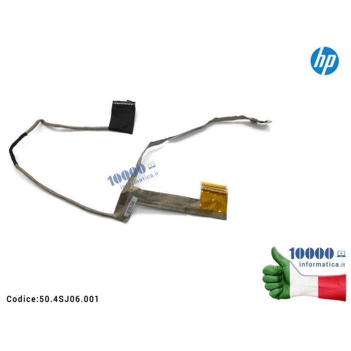 Cavo Flat LCD HP 4540s 4570s 4730s (Per Schermi ultra-sottili) (Versione 2) 50.4SJ06.001