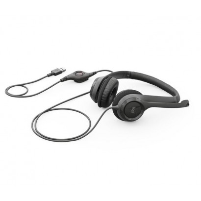 981-000406 Logitech H390 USB Computer Headset 788661 No