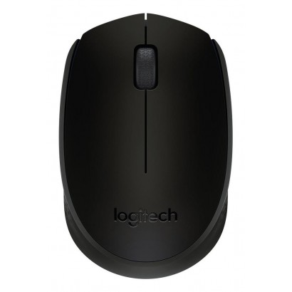910-004798 Logitech Wireless Mouse, USB, 1AA battery, Black 821897 Ambidextrous