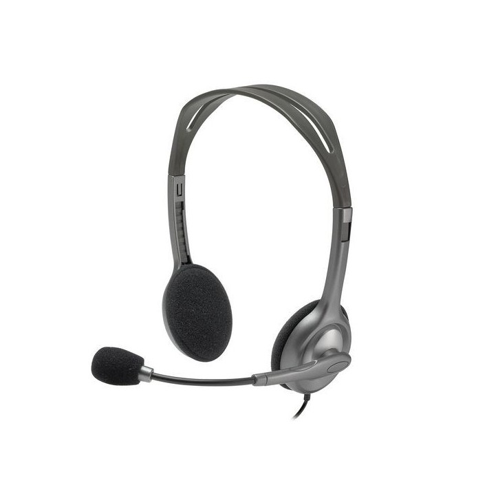 981-000271 Logitech H110 Stereo Headset 792335 NONE - Only use for non-battery items