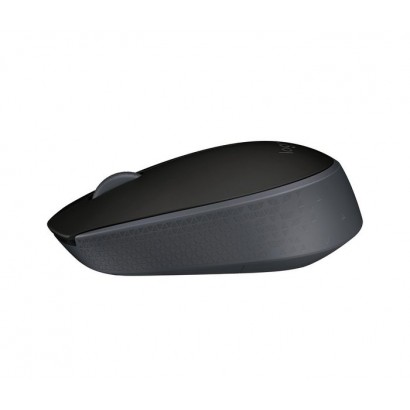 910-004424 Logitech M171 Wireless Mouse, RF Wireless, Alkaline, Black ALKALINE - Alkaline...