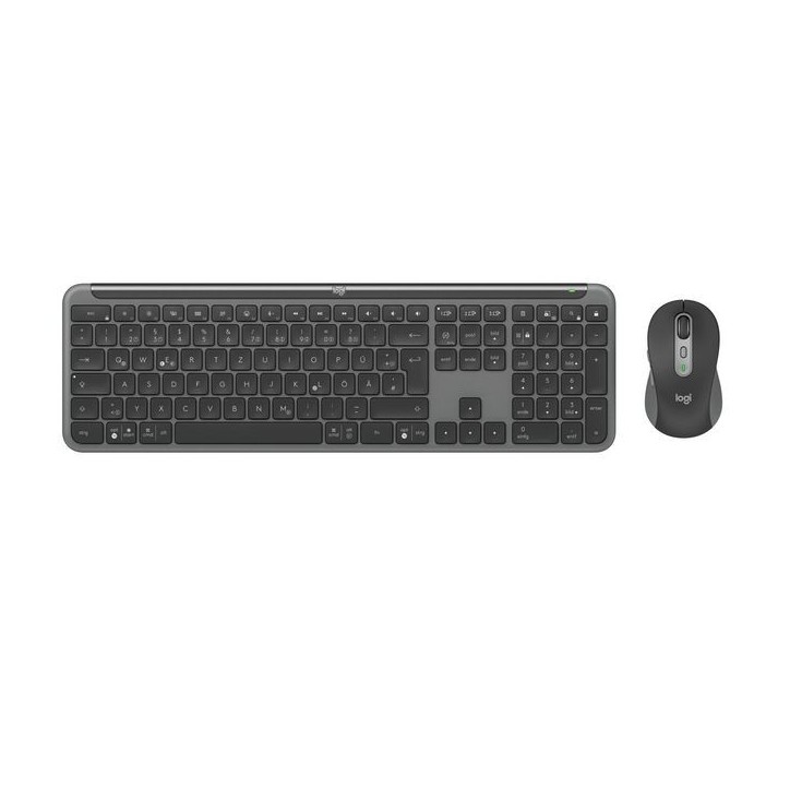 920-012483 Logitech Signature Slim Wireless Keyboard and Mouse Combo MK950 ALKALINE - Alkaline Batteries - No restictions