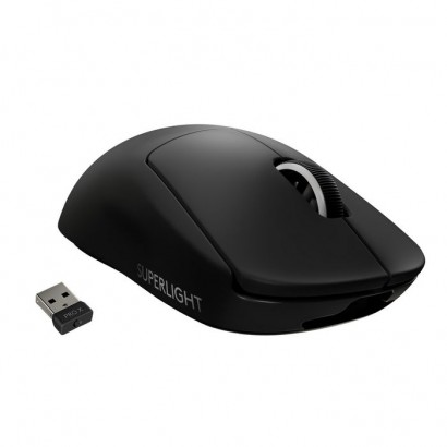 910-005881 910-005881 Logitech PRO X SUPERLIGHT Wireless Gaming Mouse, RF Wireless, Lithium Polymer (LiPo), Black Yes