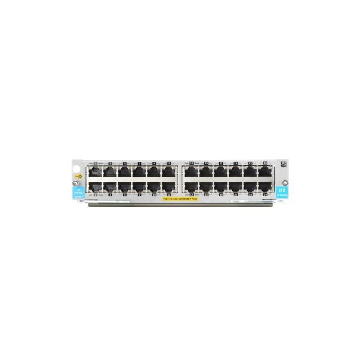 J9986A-RFB Hewlett Packard Enterprise HP 24-port 10/100/1000BASE-T PoE MACsec v3 zl2 Module 879507-B21, 812428 Y