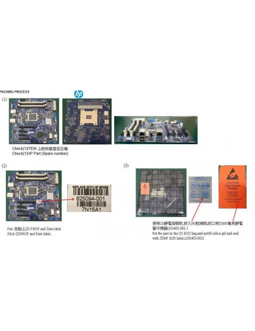 825094-001-RFB 825094-001-RFB Hewlett Packard Enterprise System I/O Board UN3091 - Lithium METAL inside equiment