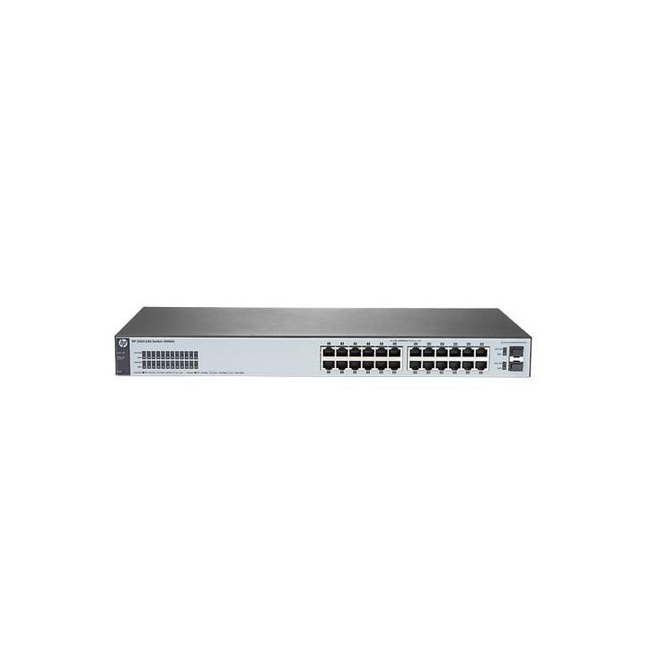 J9980AABB-RFB Hewlett Packard Enterprise RJ-45 x 24, SFP x 2, ARM Cortex-A9 400 MHz, 128 MB SDRAM, 16 MB flash, buffer 1.5 MB, 5