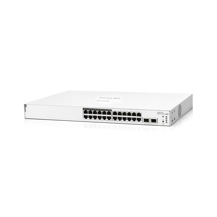JL813A Hewlett Packard Enterprise Aruba Instant On 1830 24G 12p Class4 PoE 2SFP 195W Switch 99112279, 844109 9216