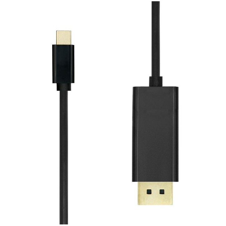 USBC-DP-001 ProXtend USB-C to DisplayPort Cable 1M Black 823868 NONE - Only use for non-battery items