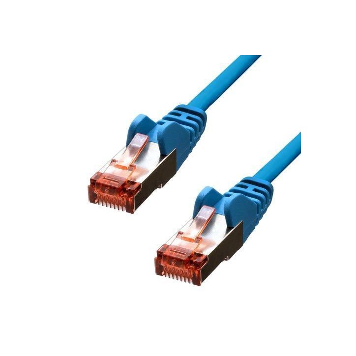 V-6FUTP-005BL ProXtend CAT6 F/UTP CCA PVC Ethernet Cable Blue 50cm 832106 NONE - Only use for non-battery items
