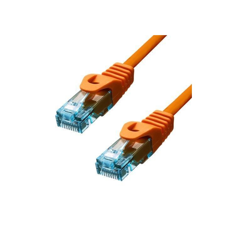 6AUTP-05O ProXtend CAT6A U/UTP CU LSZH Ethernet Cable Orange 5m NONE - Only use for non-battery items
